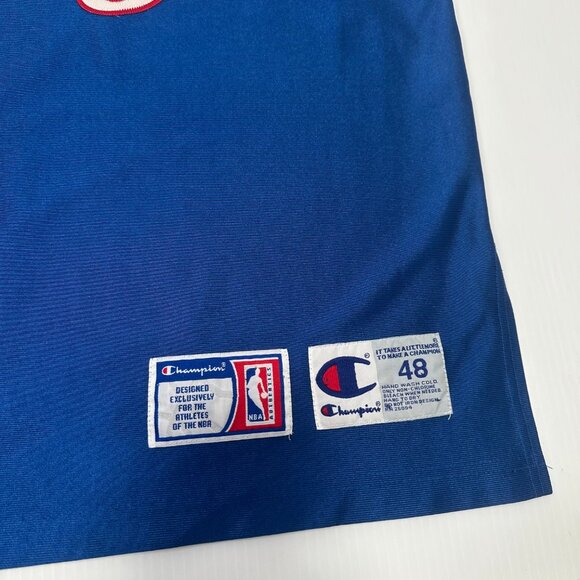 Vintage Champion Philadelphia Sixers Allen Iverson Authentic Jersey XL - Picture 5 of 6